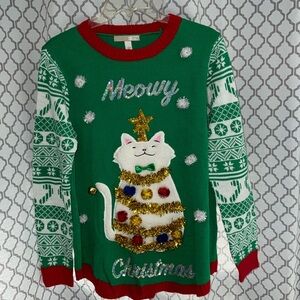 Meowy Christmas Sweater